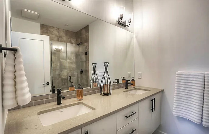 Bathroom in the Delta show home
